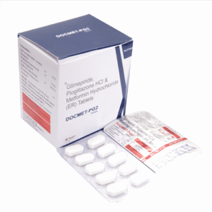 Glimepiride, Pioglitazone & Metformin HCL Tablets